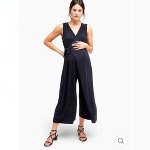 Nom maternity jumpsuit black small